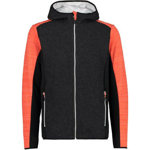 CMP MAN JACKET FIX HOOD rojo