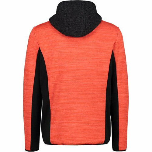 CMP MAN JACKET FIX HOOD rojo