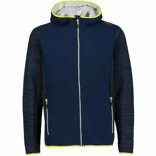 CMP MAN JACKET FIX HOOD azul