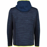 Cmp forro polar hombre Cmp MAN JACKET FIX HOOD vista trasera Cmp forro polar hombre Cmp MAN JACKET FIX HOOD vista trasera