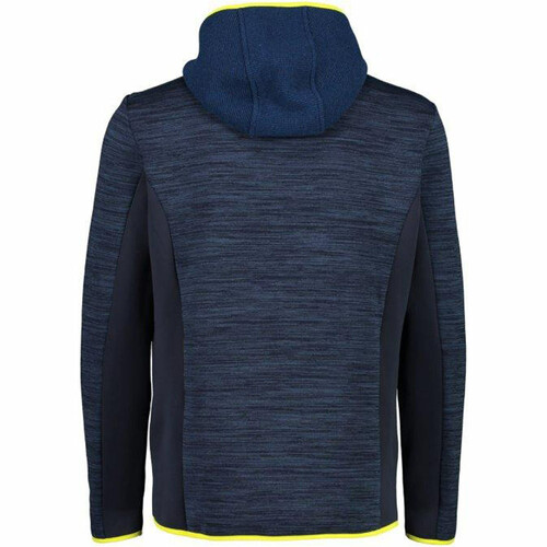 CMP MAN JACKET FIX HOOD azul