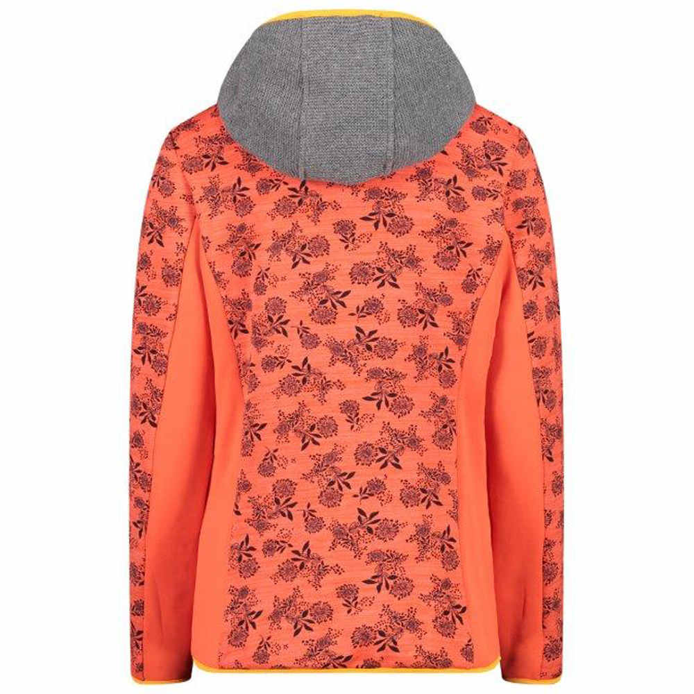 Cmp forro polar mujer Cmp WOMAN JACKET FIX HOOD vista trasera Cmp forro polar mujer Cmp WOMAN JACKET FIX HOOD vista trasera