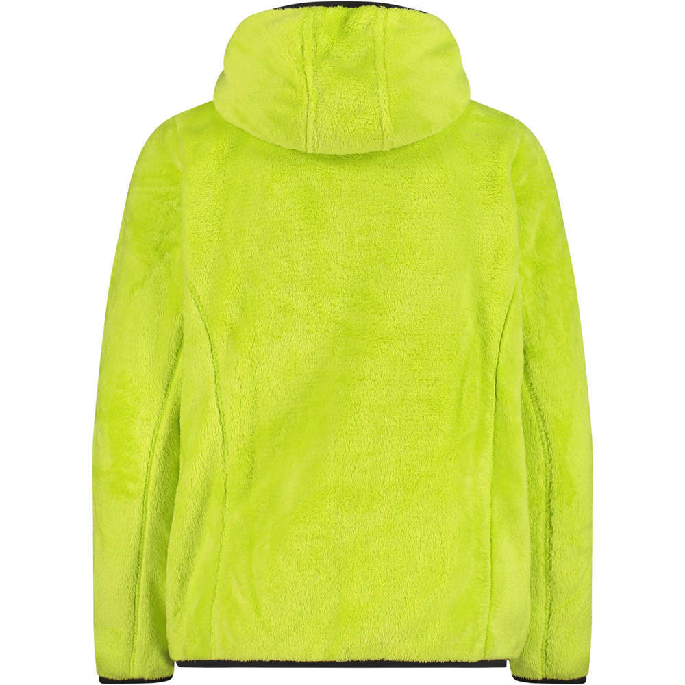 Cmp forro polar niño KID JACKET FIX HOOD vista trasera Cmp forro polar niño KID JACKET FIX HOOD vista trasera