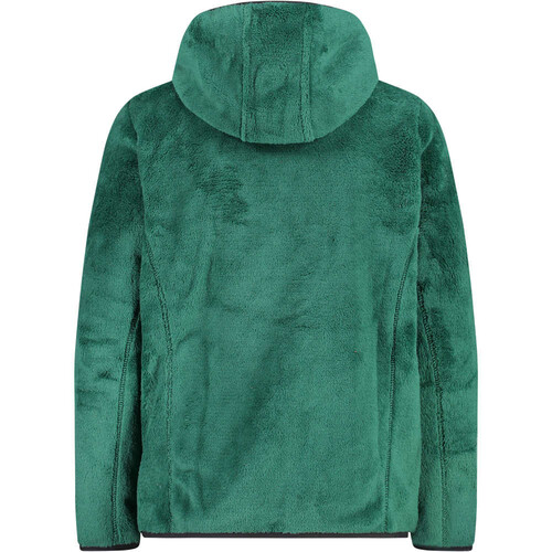 CMP KID JACKET FIX HOOD verde