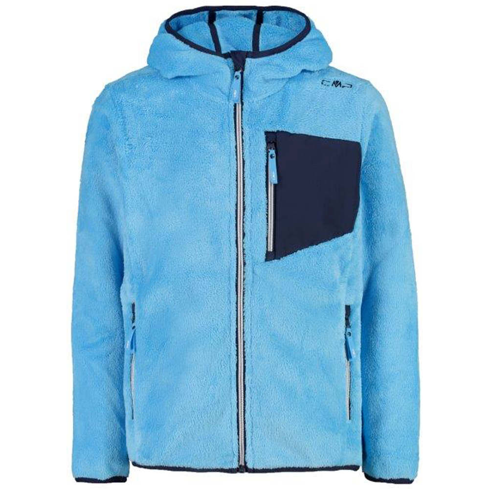 Cmp forro polar niño Cmp KID JACKET FIX HOOD vista frontal Cmp forro polar niño Cmp KID JACKET FIX HOOD vista frontal