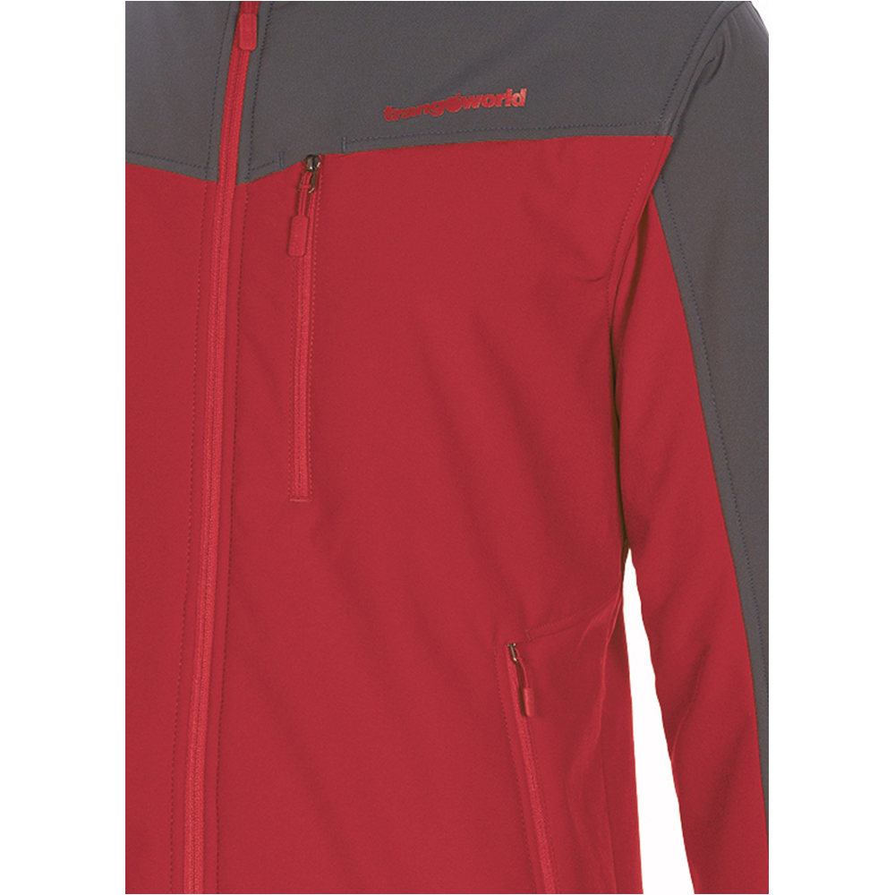 Trango chaqueta softshell hombre Trango CHAQUETA LEEDS vista trasera Trango chaqueta softshell hombre Trango CHAQUETA LEEDS vista trasera