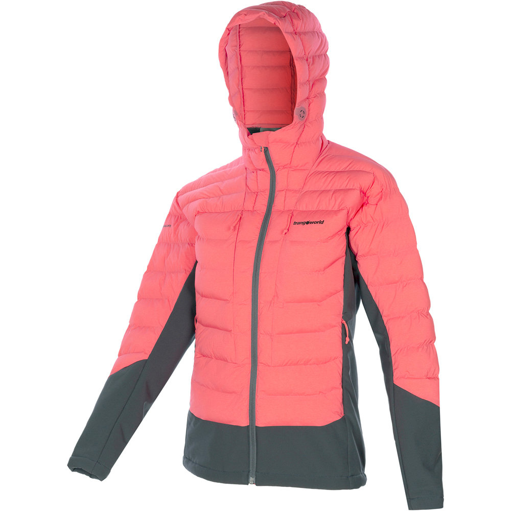 Trango chaqueta outdoor mujer Trango CHAQUETA ABEILLE KB vista frontal Trango chaqueta outdoor mujer Trango CHAQUETA ABEILLE KB vista frontal