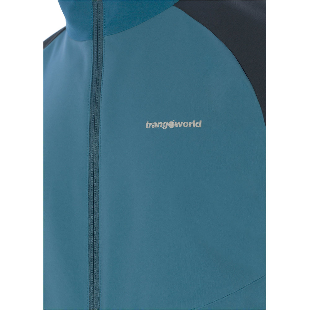 Trango chaqueta impermeable hombre Trango CHAQUETA KUMPUR AZ vista trasera Trango chaqueta impermeable hombre Trango CHAQUETA KUMPUR AZ vista trasera