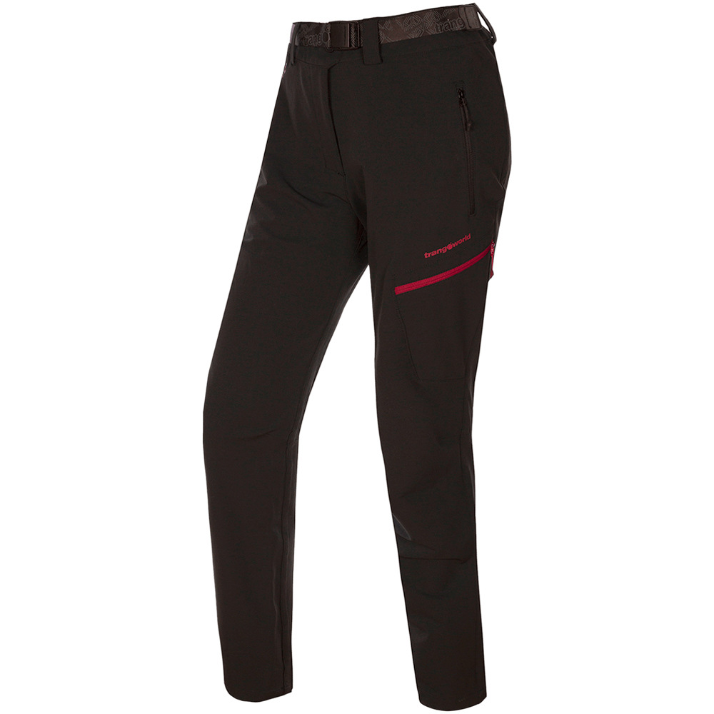 Trango pantalón montaña mujer Trango PANT. LARGO LOTHAR NE vista frontal Trango pantalón montaña mujer Trango PANT. LARGO LOTHAR NE vista frontal