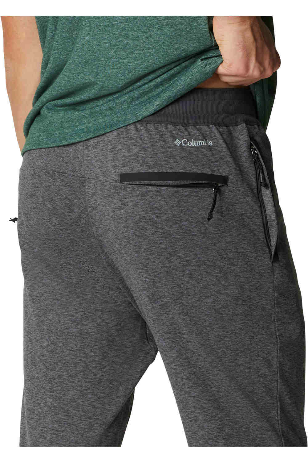 Columbia pantalón hombre Columbia Tech Trail Knit Jogger vista detalle Columbia pantalón hombre Columbia Tech Trail Knit Jogger vista detalle