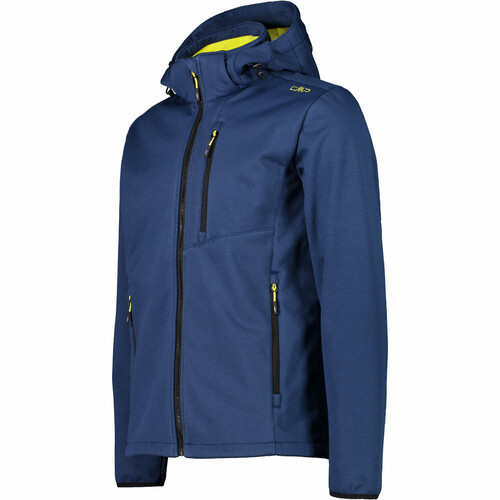 CMP MAN JACKET ZIP HOOD azul