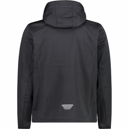 CMP MAN JACKET ZIP HOOD azul