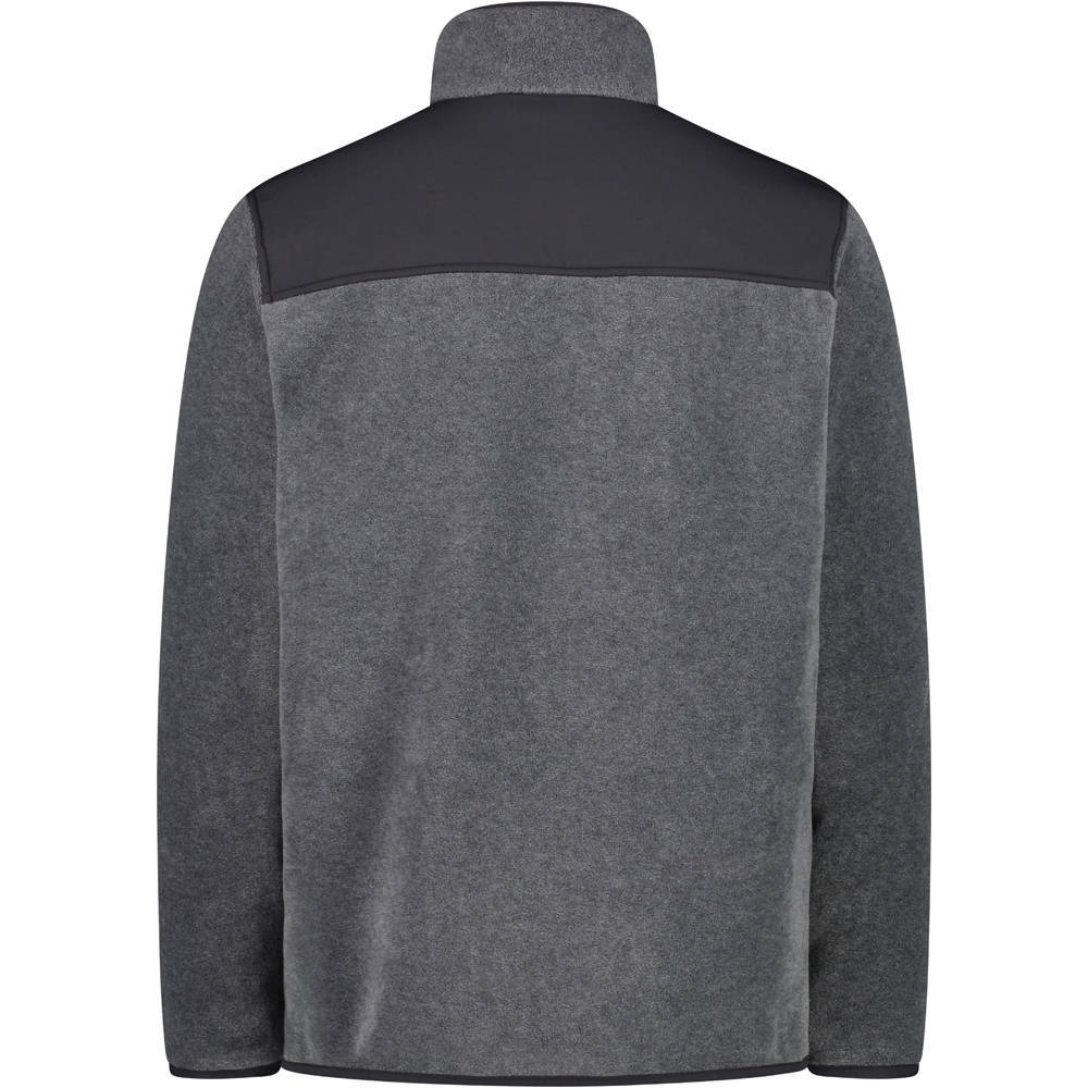 Cmp sudadera hombre Cmp MAN JACKET vista trasera Cmp sudadera hombre Cmp MAN JACKET vista trasera