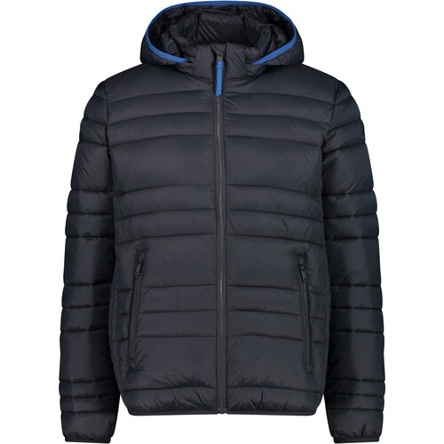 CMP MAN JACKET ZIP HOOD azul