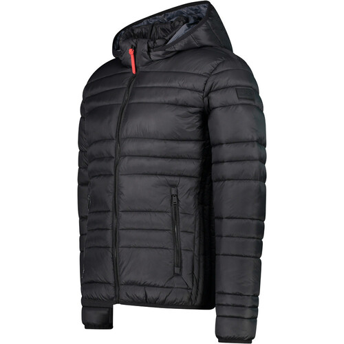 CMP MAN JACKET ZIP HOOD negro