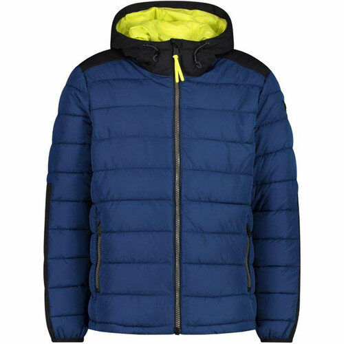 CMP MAN JACKET FIX HOOD AZ azul