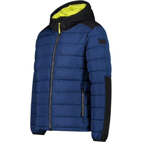 CMP MAN JACKET FIX HOOD AZ azul
