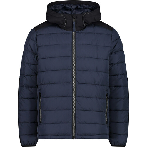 CMP MAN JACKET FIX HOOD negro