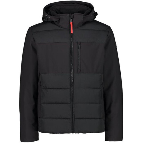 CMP MAN JACKET ZIP HOOD negro