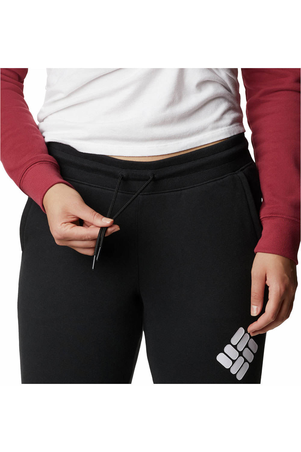 Columbia pantalón mujer Columbia Columbia Logo Fleece Jogger vista trasera Columbia pantalón mujer Columbia Columbia Logo Fleece Jogger vista trasera