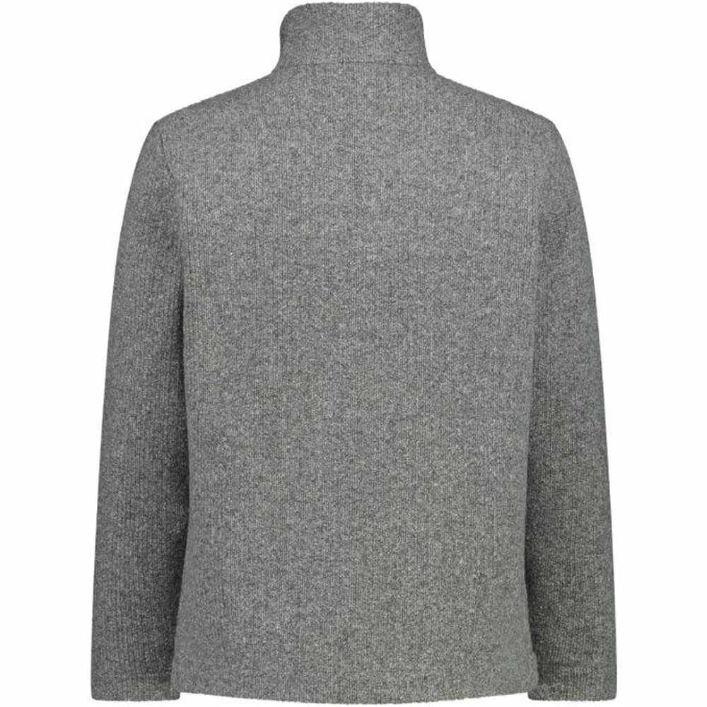 Cmp sudadera hombre Cmp MAN JACKET GR vista trasera Cmp sudadera hombre Cmp MAN JACKET GR vista trasera