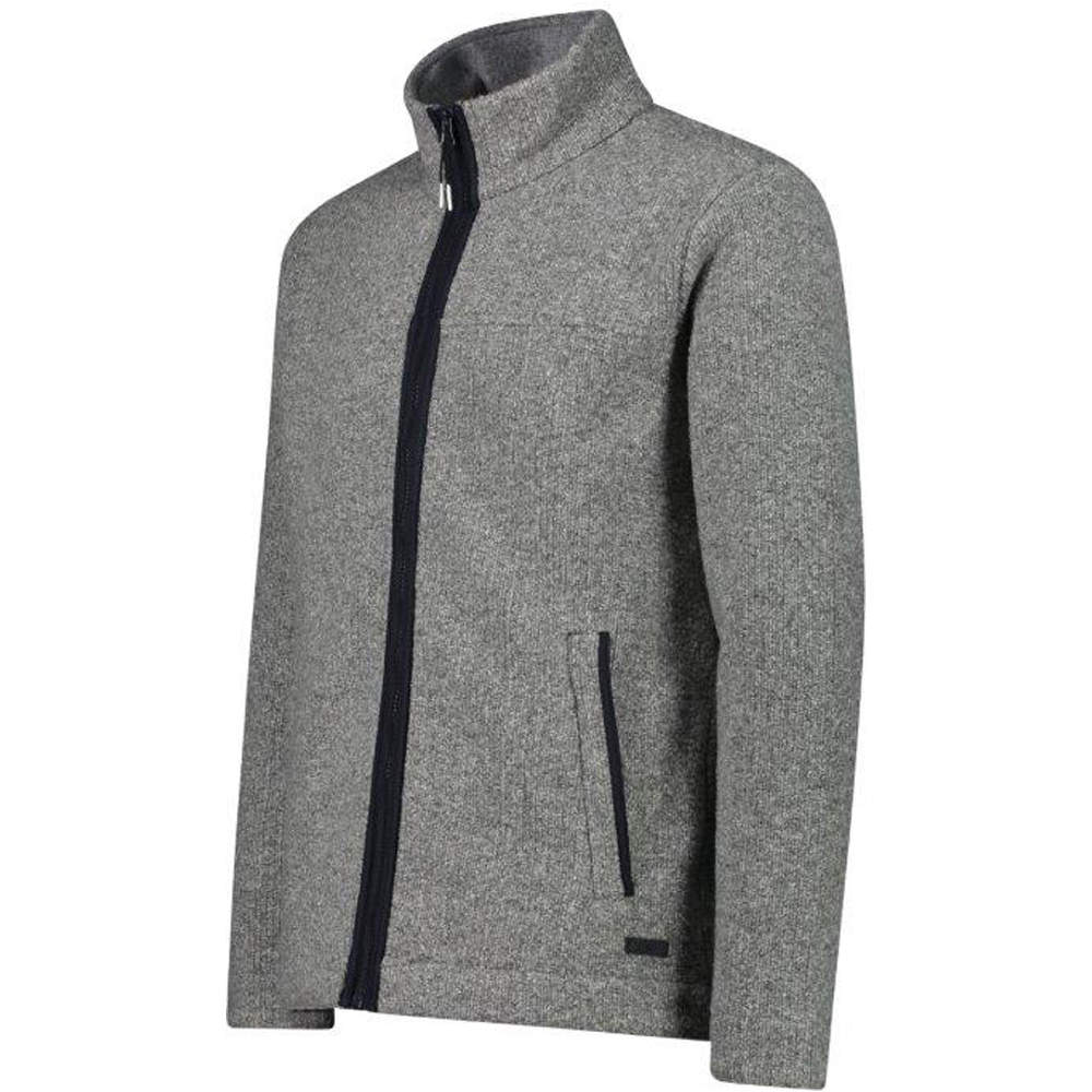 Cmp sudadera hombre Cmp MAN JACKET GR vista detalle Cmp sudadera hombre Cmp MAN JACKET GR vista detalle