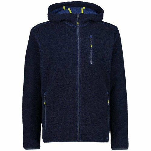 CMP MAN JACKET FIX HOOD AZ azul