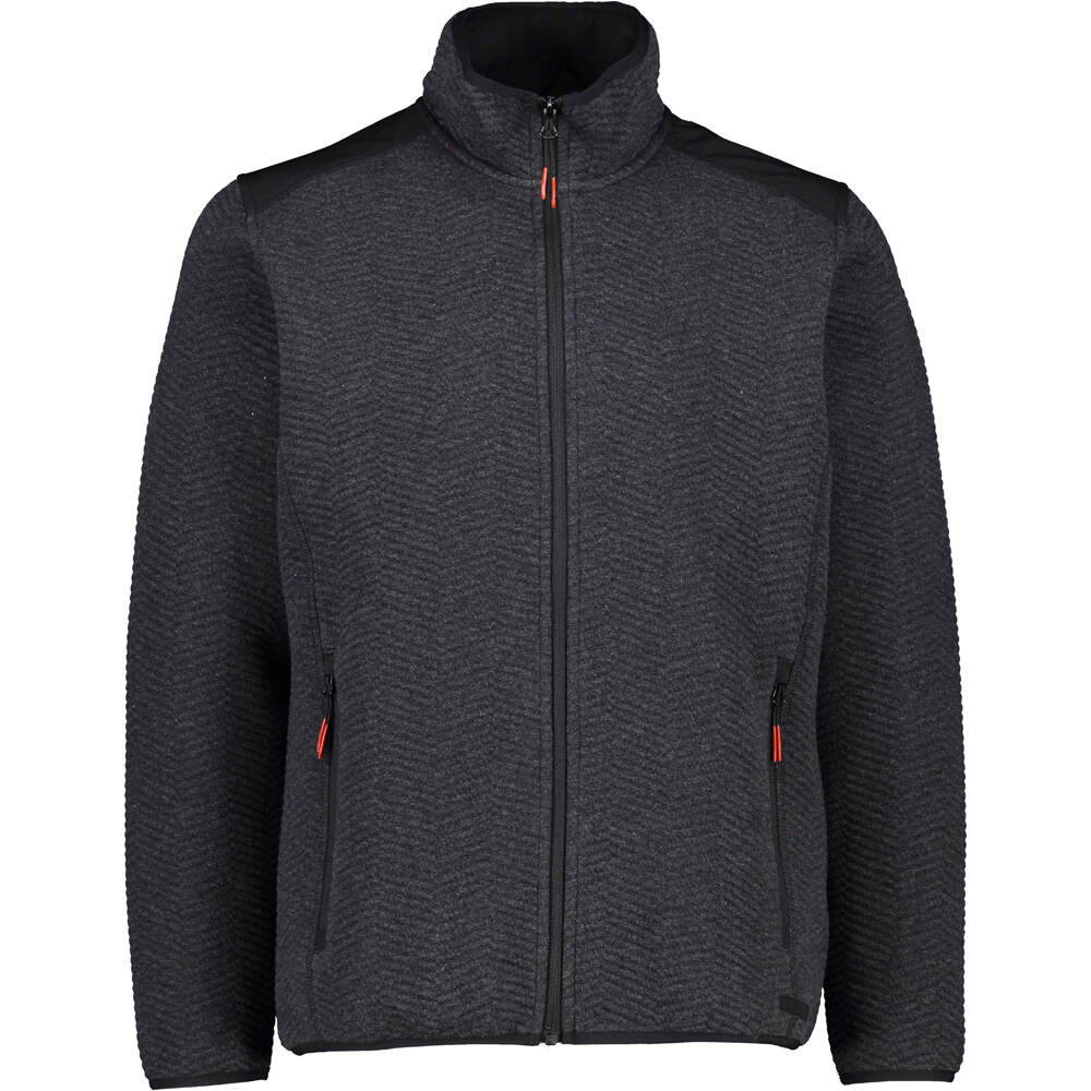 Cmp sudadera hombre Cmp MAN JACKET vista frontal Cmp sudadera hombre Cmp MAN JACKET vista frontal
