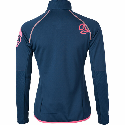 TERNUA CAMISETA BERLANA 1/2 ZIP W azul