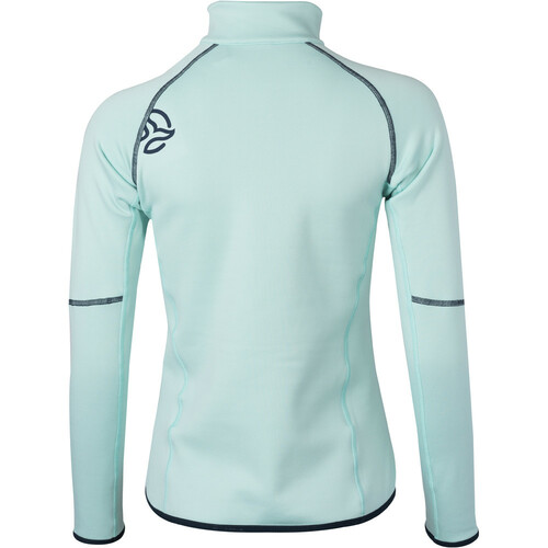 TERNUA CAMISETA LEZAT 1/2 ZIP W verde