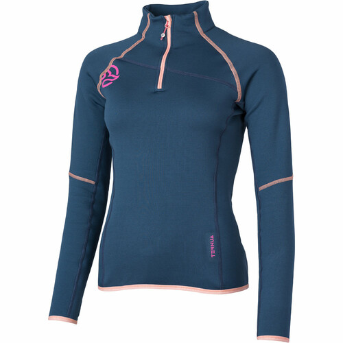 TERNUA CAMISETA LEZAT 1/2 ZIP W azul