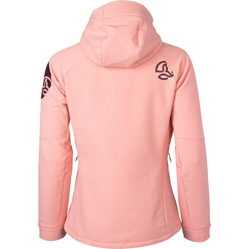 TERNUA CHAQUETA LEKKA HARD HOOD JKT W rosa