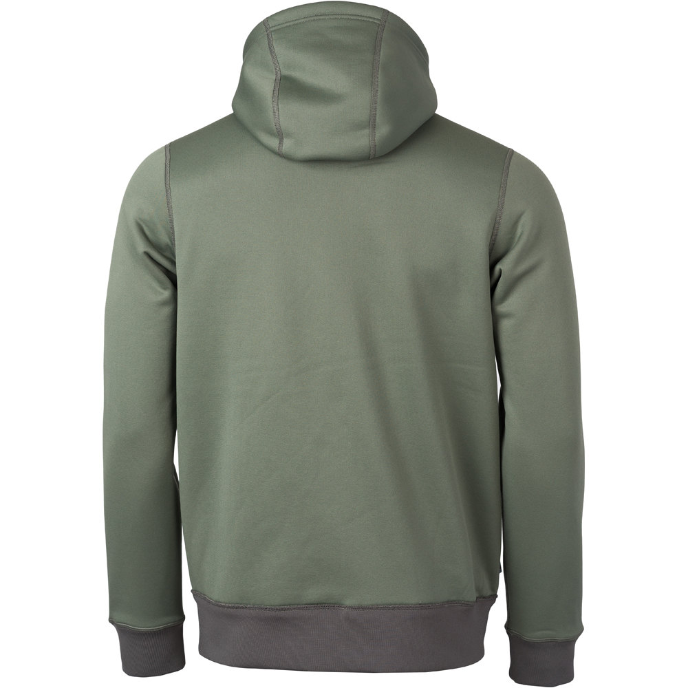 Ternua forro polar hombre Ternua CHAQUETA GIPSON vista trasera Ternua forro polar hombre Ternua CHAQUETA GIPSON vista trasera