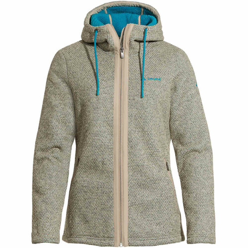 VAUDE WOMENS SKOMER HOODED JACKET gris