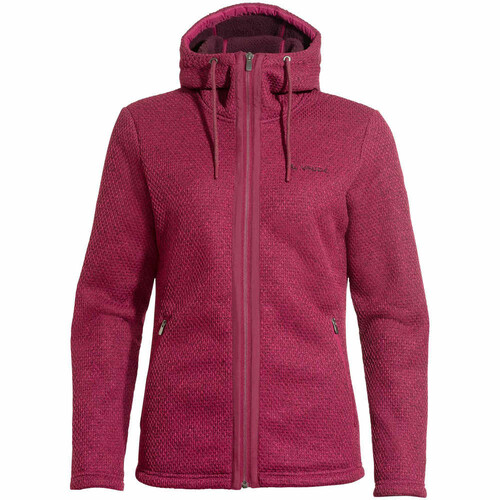 VAUDE WOMENS SKOMER HOODED JACKET gris