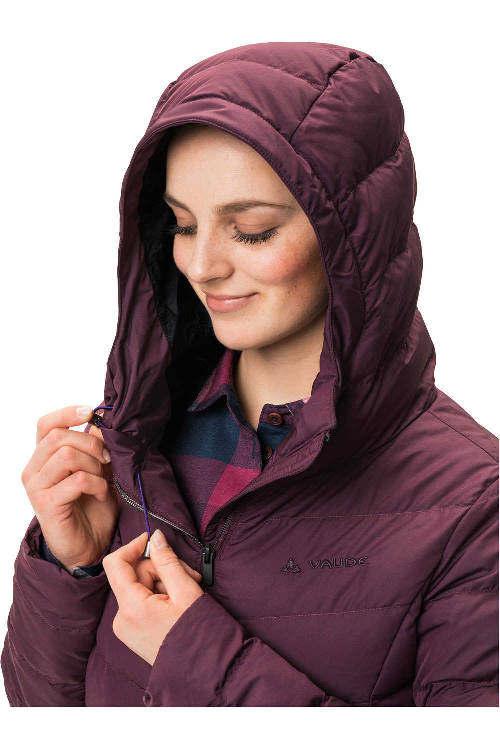 Vaude chaqueta outdoor mujer Vaude Womens Annecy Down Coat vista detalle Vaude chaqueta outdoor mujer Vaude Womens Annecy Down Coat vista detalle