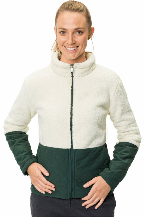 VAUDE WOMENS MANUKAU FLEECE JACKET verde