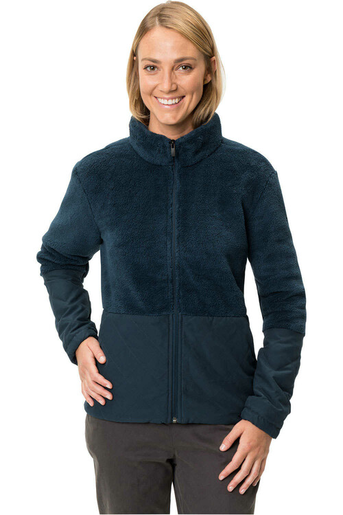 VAUDE WOMENS MANUKAU FLEECE JACKET azul
