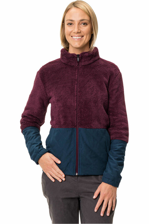 VAUDE WOMENS MANUKAU FLEECE JACKET verde