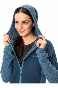Vaude forro polar mujer Vaude Womens Yaras Hooded Fleece Jacket vista detalle Vaude forro polar mujer Vaude Womens Yaras Hooded Fleece Jacket vista detalle