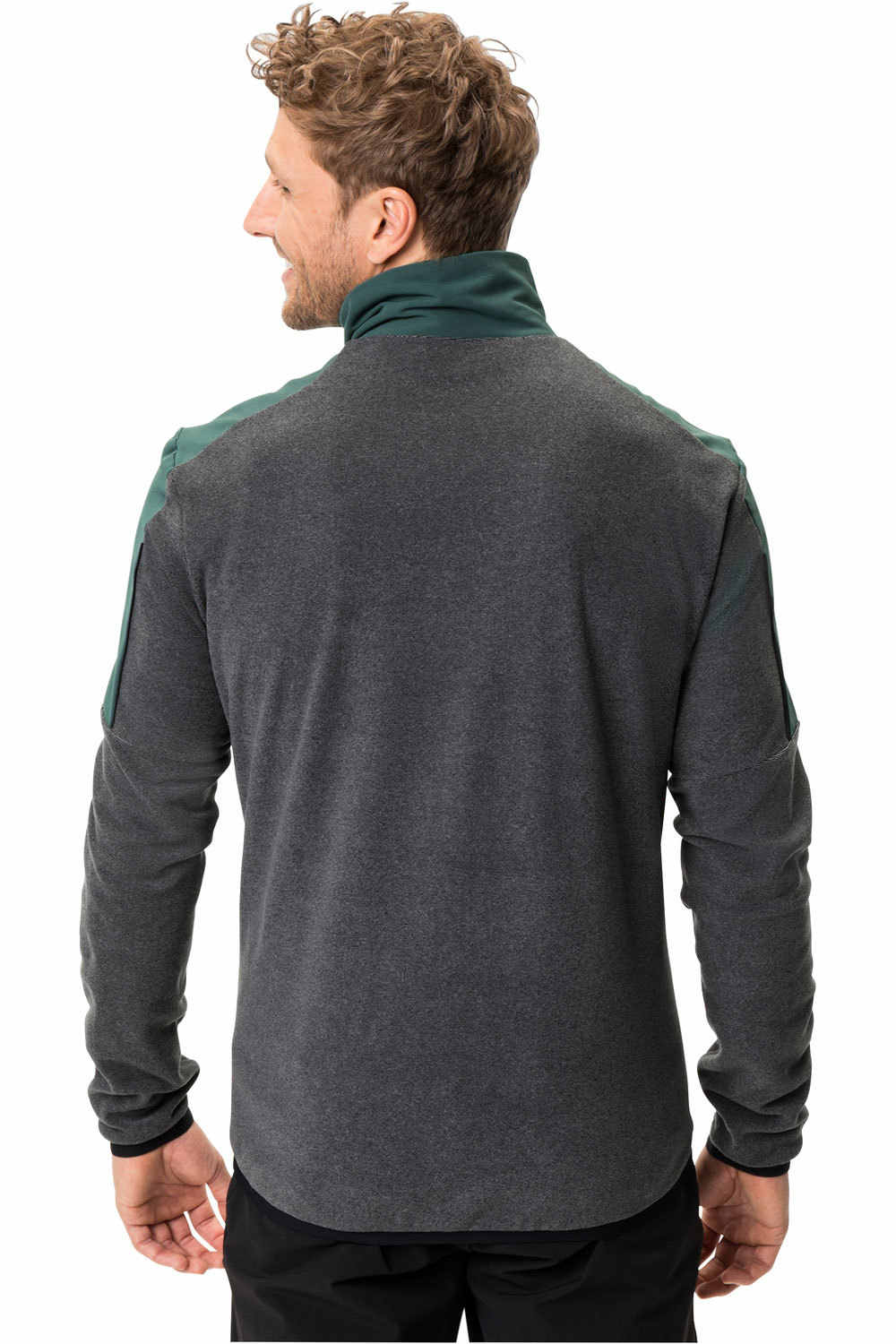 Vaude forro polar hombre Vaude Mens Yaras Fleece Jacket vista trasera Vaude forro polar hombre Vaude Mens Yaras Fleece Jacket vista trasera