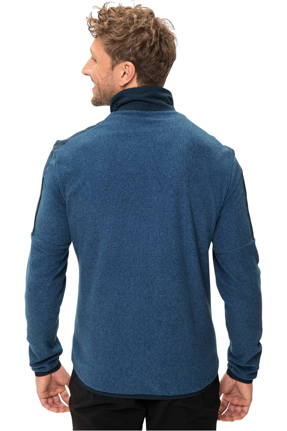 Vaude forro polar hombre Vaude Mens Yaras Fleece Jacket vista trasera Vaude forro polar hombre Vaude Mens Yaras Fleece Jacket vista trasera