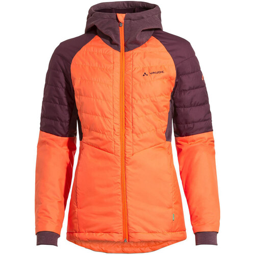 VAUDE WOMENS CYCLIST HYBRID JACKET naranja