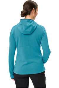 Vaude forro polar mujer Vaude Womens Moena Fleece Jacket vista trasera Vaude forro polar mujer Vaude Womens Moena Fleece Jacket vista trasera