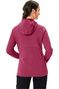 Vaude forro polar mujer Vaude Womens Moena Fleece Jacket vista trasera Vaude forro polar mujer Vaude Womens Moena Fleece Jacket vista trasera