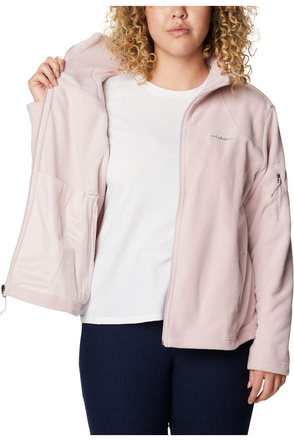Columbia forro polar mujer Columbia Fast Trek II Jacket vista detalle Columbia forro polar mujer Columbia Fast Trek II Jacket vista detalle