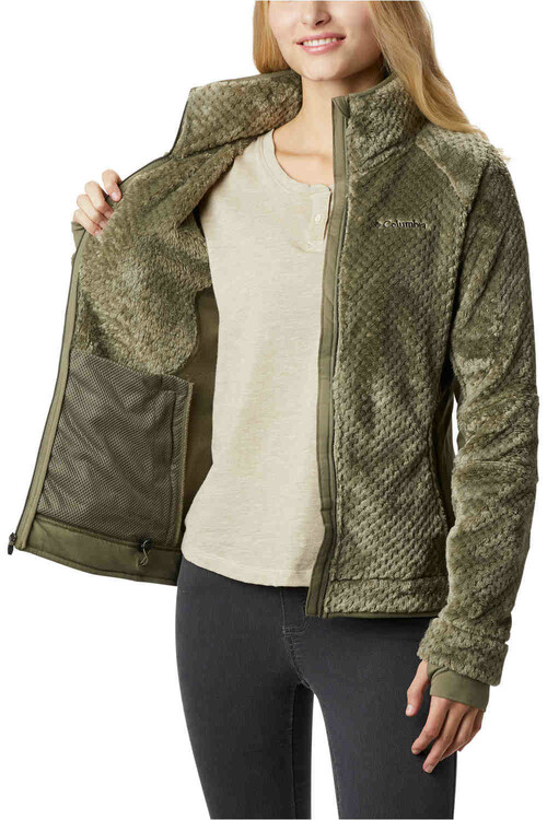 COLUMBIA PEARL PLUSH II FLEECE verde