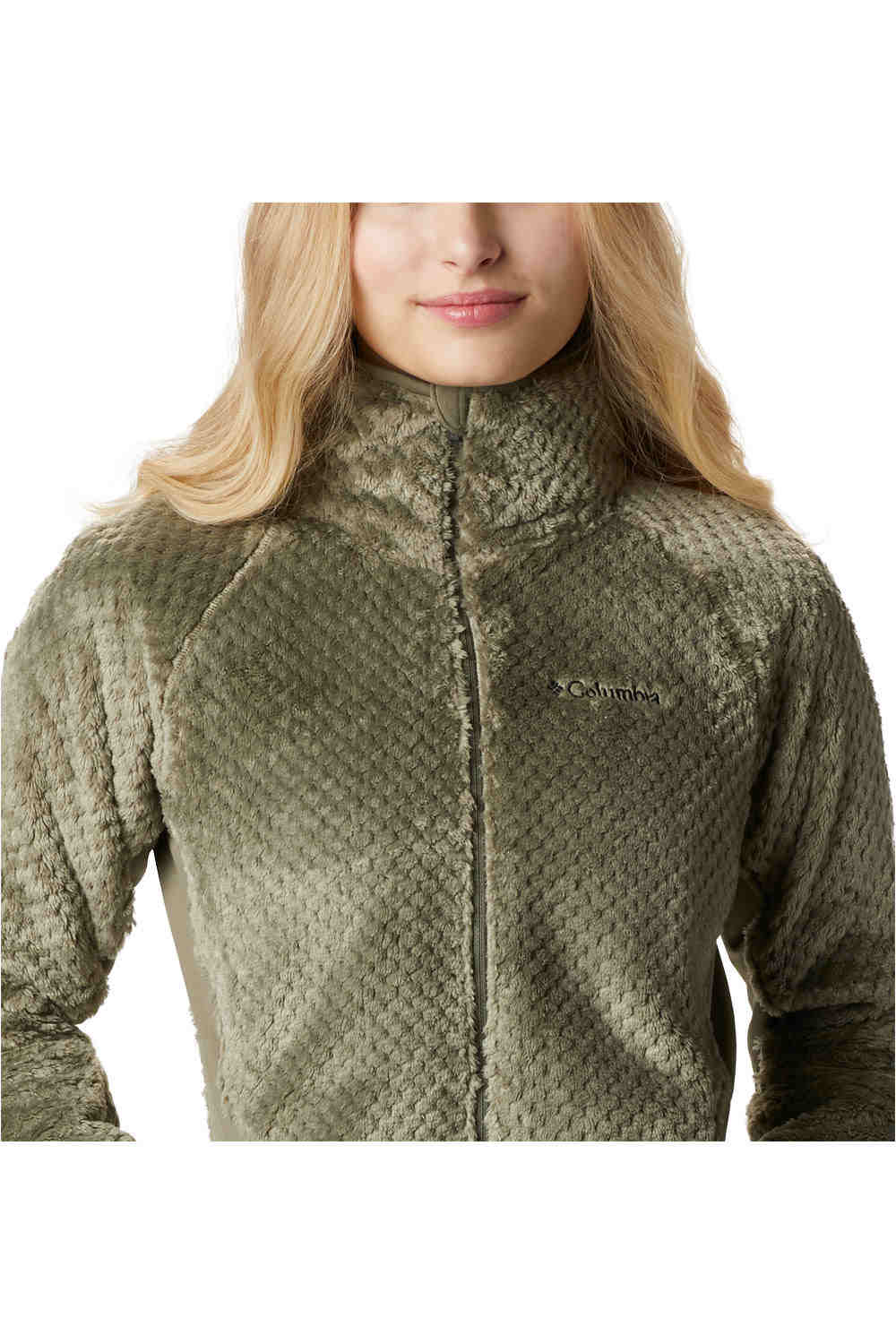 Columbia forro polar mujer Columbia Pearl Plush II Fleece vista trasera Columbia forro polar mujer Columbia Pearl Plush II Fleece vista trasera