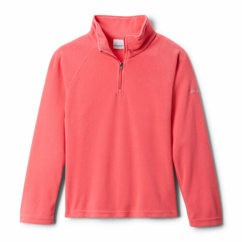 COLUMBIA GLACIAL FLEECE HALF ZIP rojo