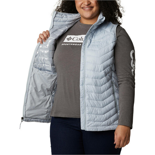 COLUMBIA POWDER LITE VEST gris